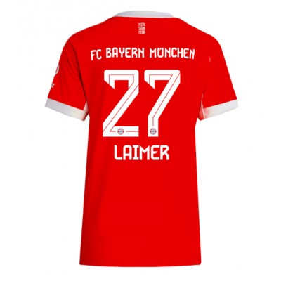 Bayern Munich Konrad Laimer #27 Hemmatröja Dam 2025-26 Kortärmad Bayern Munich Konrad Laimer #27 Hemmatröja Dam 2025-26 Kortärmad
